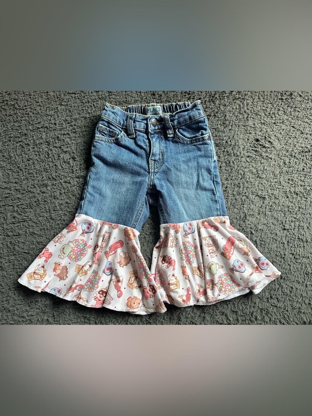 The Children’s Place girls 12 month custom Disney flare jeans